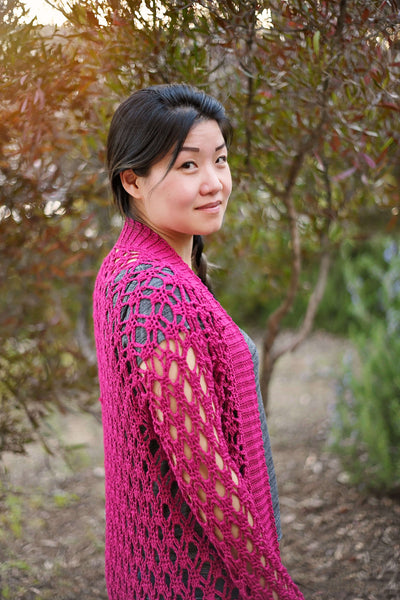 Crochet Kit - Eva Crochet Cardigan – Lion Brand Yarn