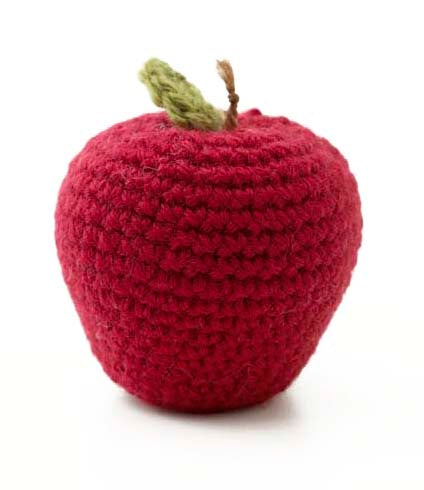 A Crochet Apple - Down Grapevine Lane