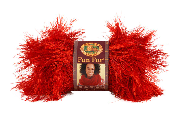Lion Brand Yarn Fun Fur Yarn - Fun Fur Yarn . shop for Lion Brand Yarn  products in India.