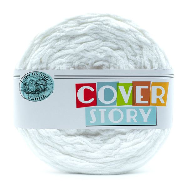 Lion Brand Yarn Cover Story Mica 1 Ball Chenille Afghan Super Bulky  Polyester Multi-color Yarn 