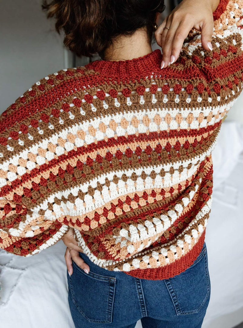 Crochet Kit - Riverbed Cardigan