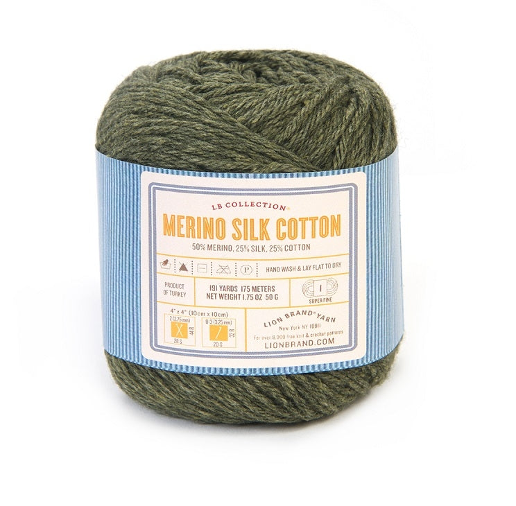 LB Collection® Merino Silk Cotton Yarn - Discontinued – Lion Brand Yarn
