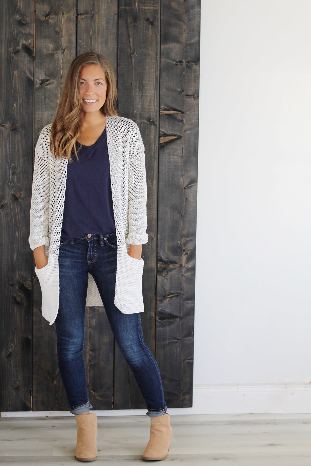 Peyton Open Front Cardigan - Women's Collection