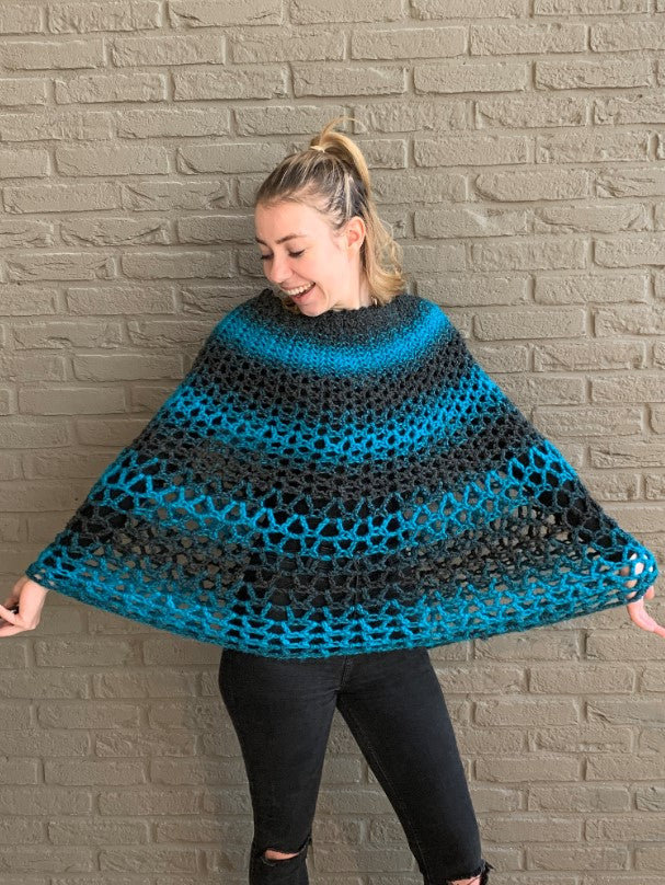 Crochet Kit - Perfect Gift Poncho – Lion Brand Yarn