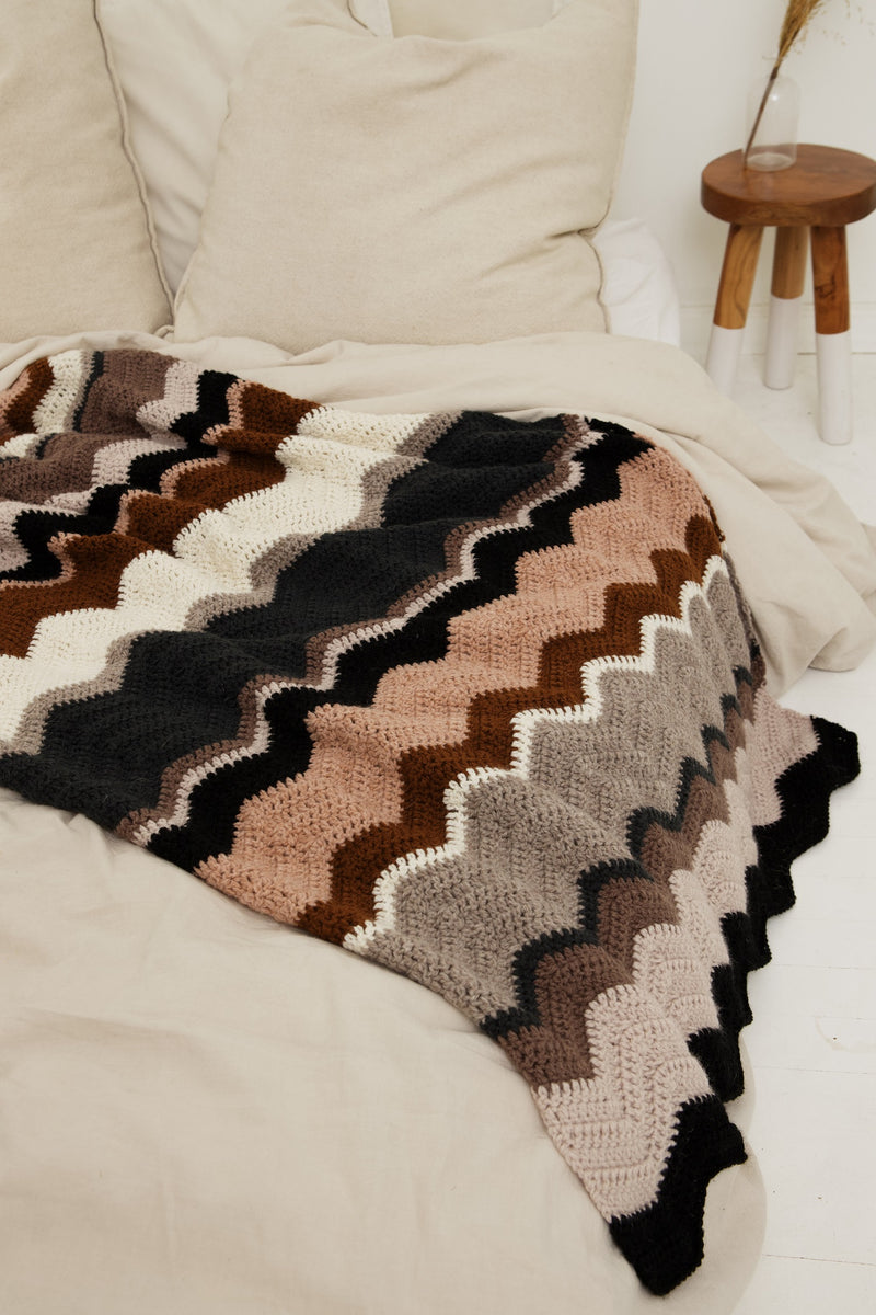 Crochet Kit - Squishy Beginner Crochet Baby Blanket – Lion Brand
