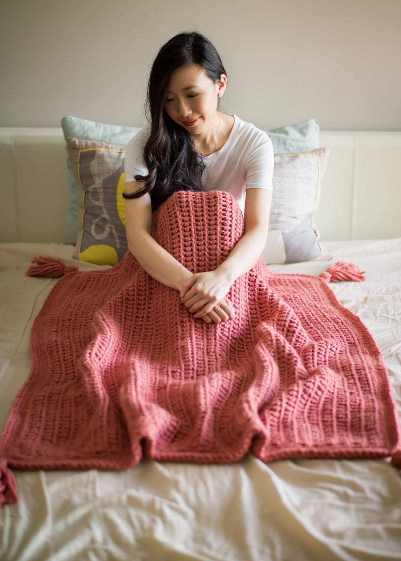 Crochet Kit - Willow Blanket – Lion Brand Yarn