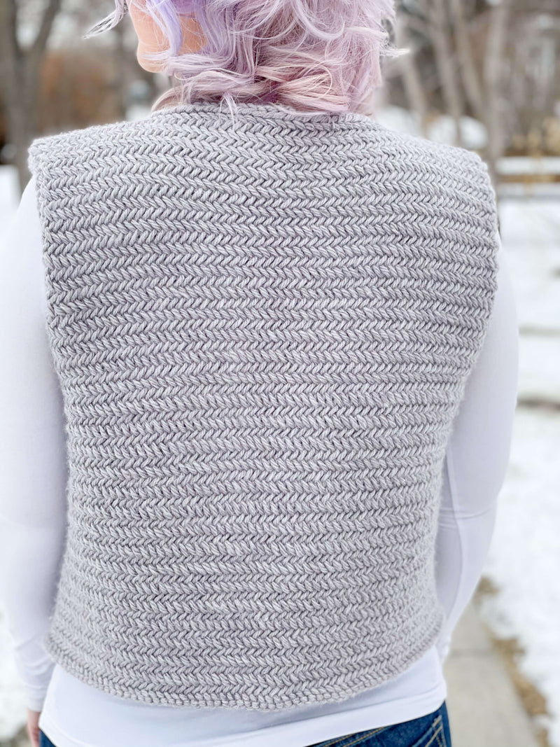 Knit Kit - Solo Vest – Lion Brand Yarn