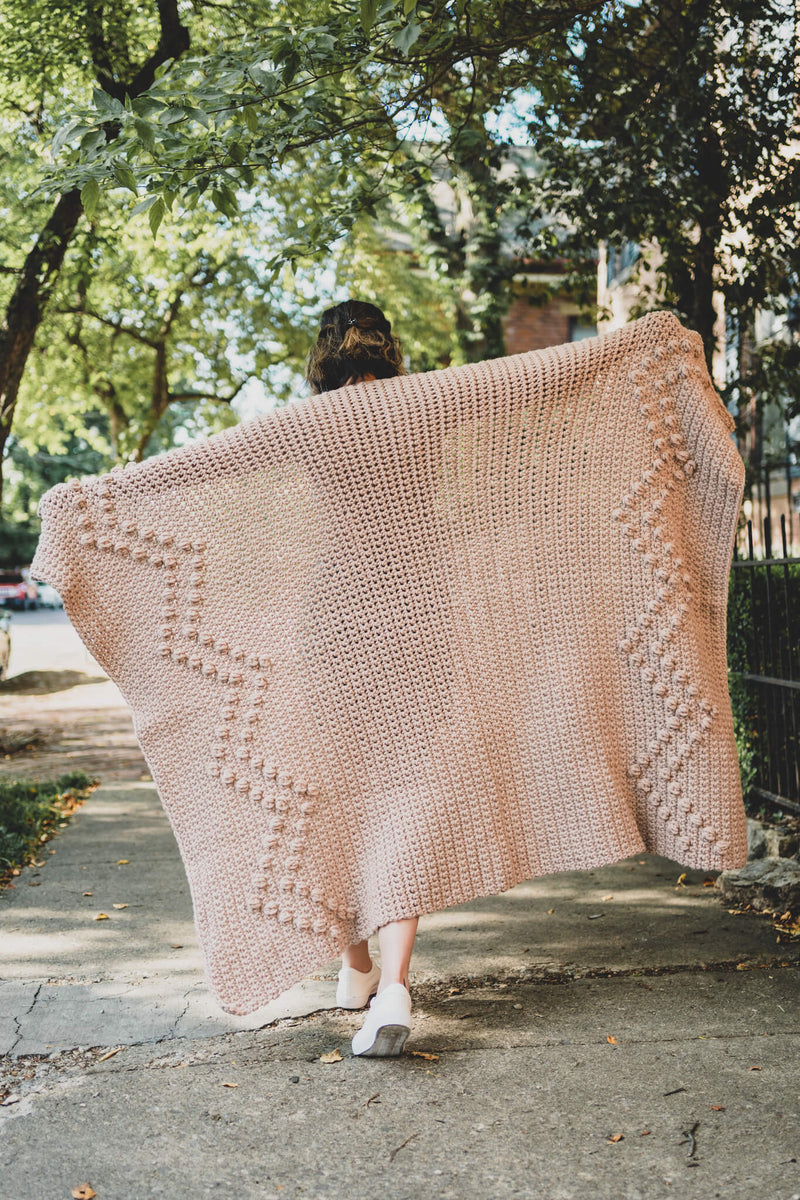 Crochet Throw Blanket - Bedding