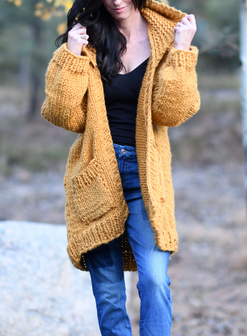 Knit Kit - Big Coat Cardigan – Lion Brand Yarn