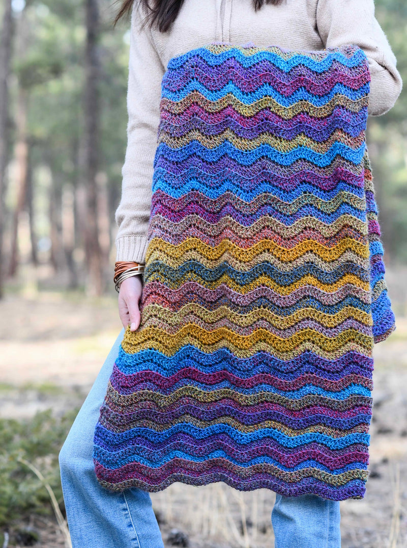 Crochet Kit - Rolling Hills Throw – Lion Brand Yarn