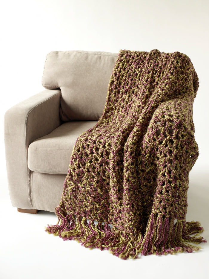 New Traditional Afghan Pattern (Crochet) – Lion Brand Yarn