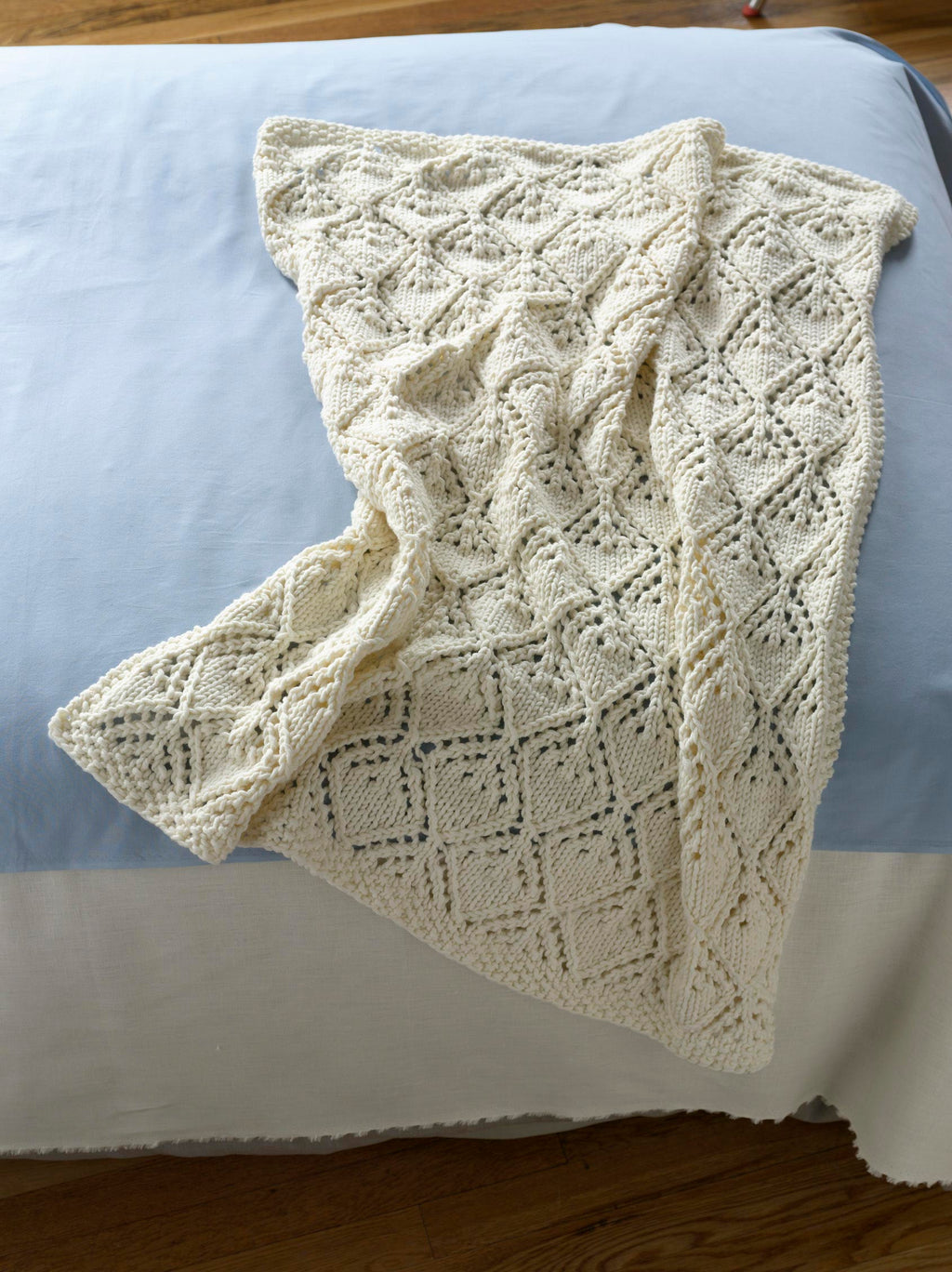 Sweet and Soft Baby Throw Pattern (Knit) – Lion Brand Yarn