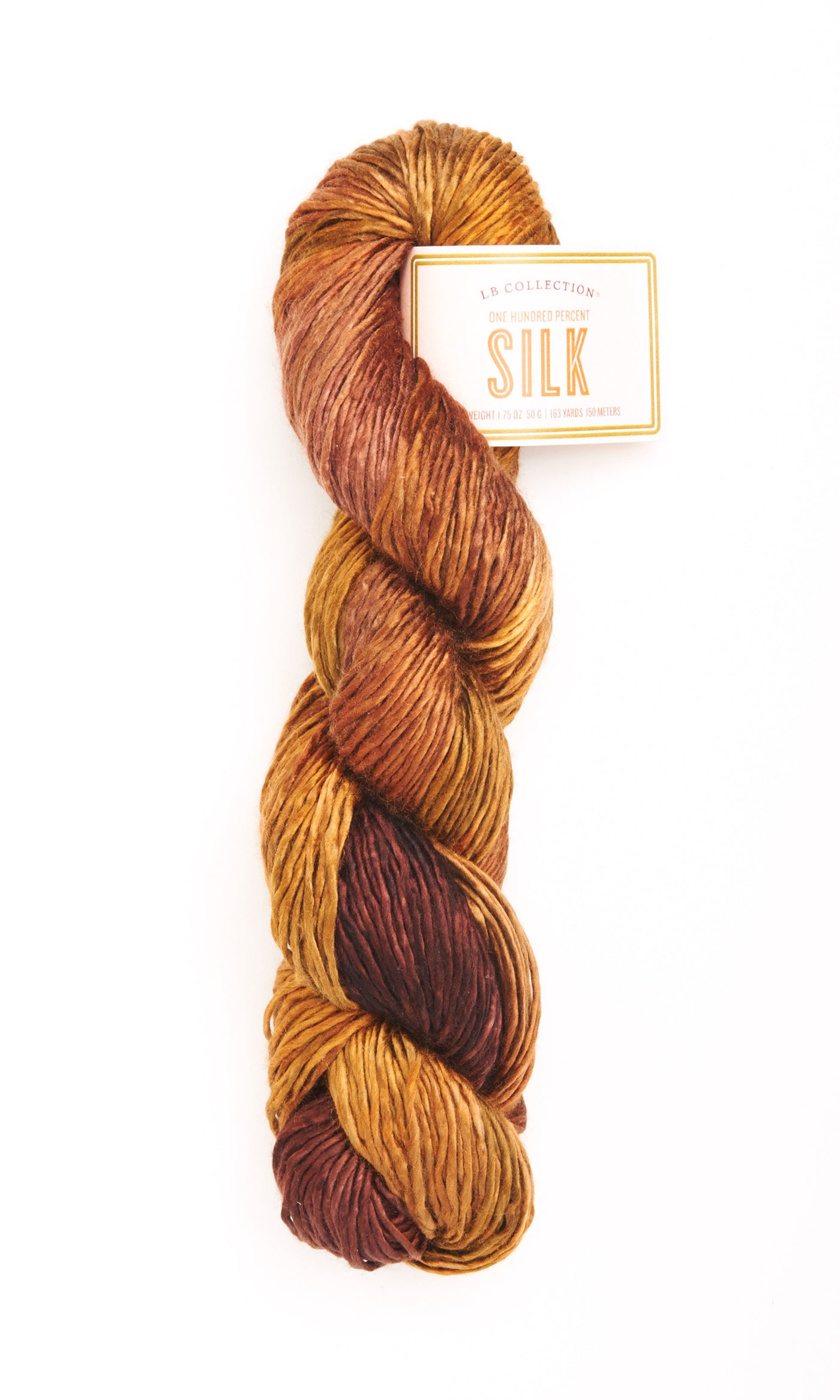 3 Skein Lot LB 100% Silk Yarn #203 Phoenix & 3 Skein lot # 207 Leo NEW & high quality SEALED