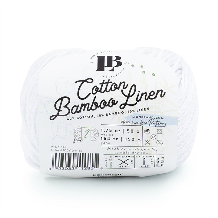 LB Collection® Cotton Bamboo Linen Yarn – Lion Brand Yarn