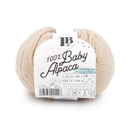100% Baby Alpaca Yarn - NATURAL