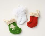 Garter Cuff Stocking Ornament (Knit) thumbnail