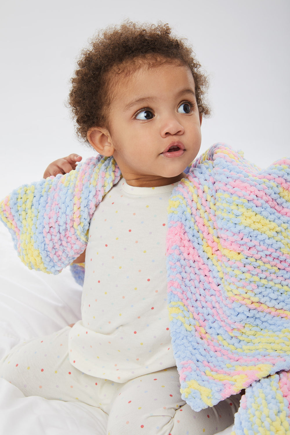 Riley Baby Afghan (Knit) – Lion Brand Yarn