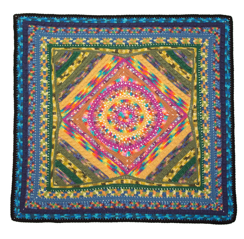 Mandala Afghan Version B (Crochet)